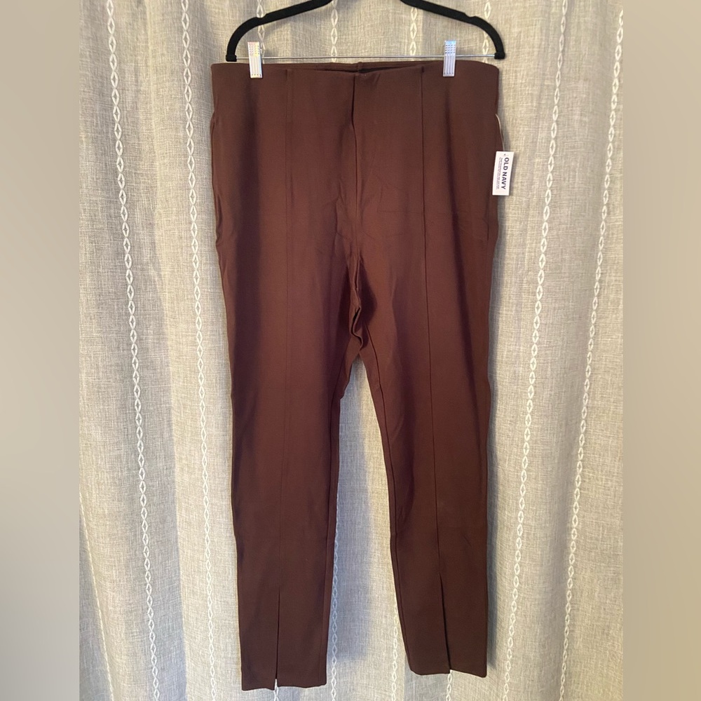 Old Navy Skinny Brown Pants XL